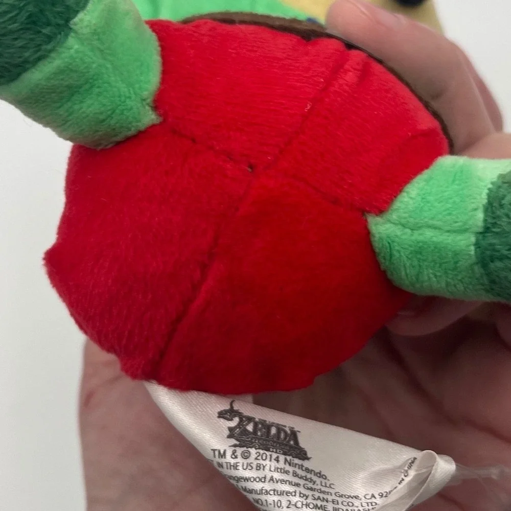 Nintendo Zelda Wind Waker HD Tingle Plush Little Buddy San-Ei 2014 Green 7